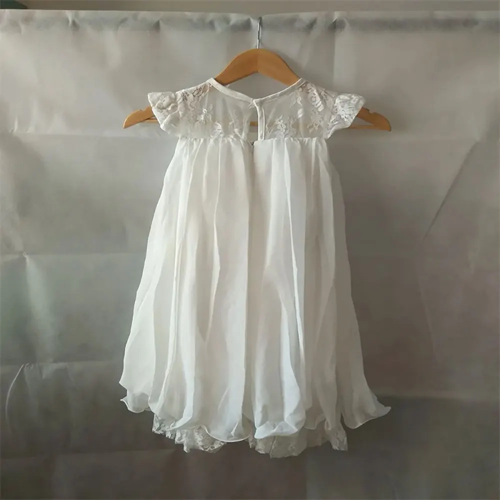 Hot Sale Flower Girl Dresses for Wedding Brand New Chiffon Little Girls/Kids/Child Dress Lovely Party Pageant Communion Dress