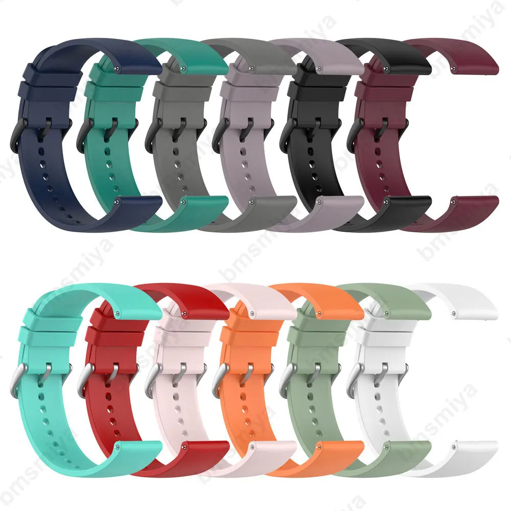 1PCS 20mm Sillicone Watch Strap for Garmin Vivomove3 Band Wristband for Garmin Vivomove Luxe/Trend/Style/Sport Bracelet Belt