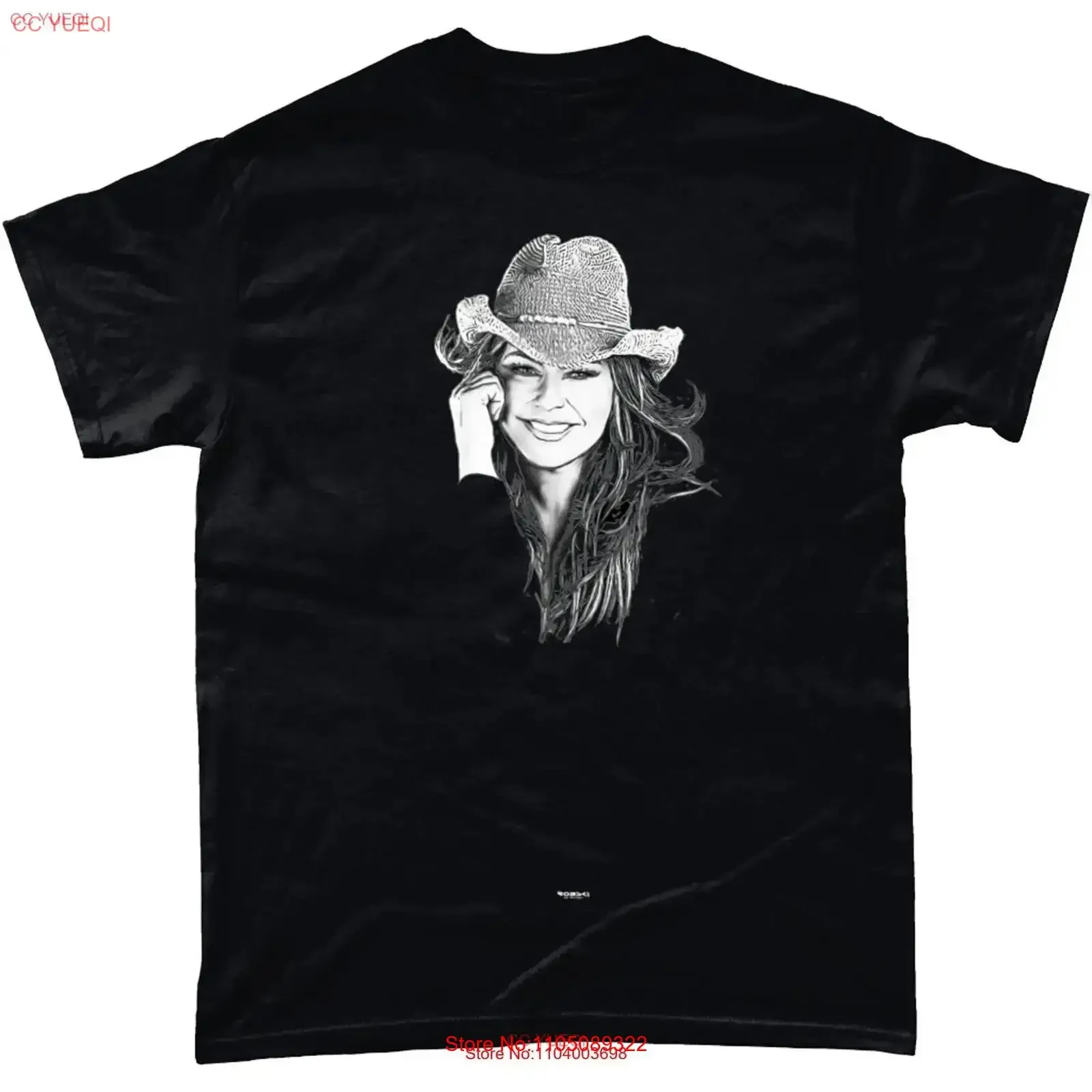 

Shania Twain T Shirt vintage Washed Casual streetwear Unisex graphic Soft Top For Everyday Wear Breathable Versatile