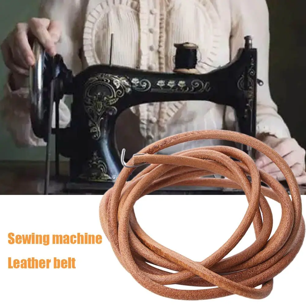 183cm Old For Singer Sewing Machine Household Home Foot Pedal Belt Sewing Machine Accessory Treadle Part Leather Treadle Belt