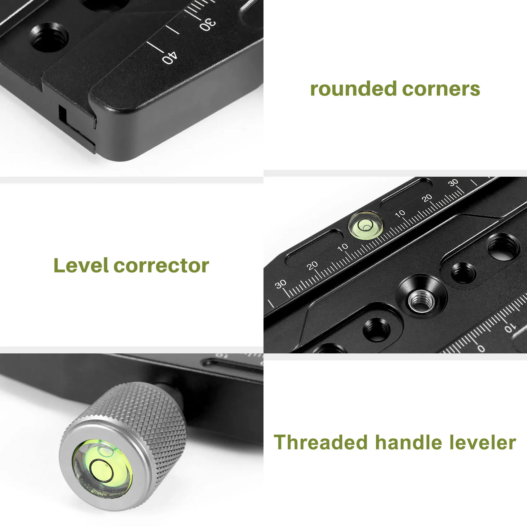【Ostatnia szansa!】 Zacisk szybkiego zwalniania CL-110N ze stopu aluminium do szybkozłączki i statywu lub monopodu kompatybilnego z Arca