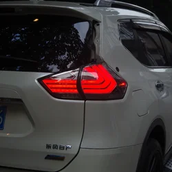 Car Taillights Assembly For Nissan X-Trail 2014-2019 Auto Rear Back Lamps Upgrade LED Lexus Style Stop Lamp Assembly Accessories