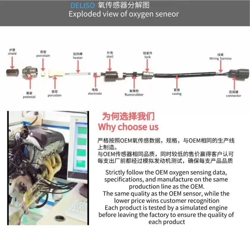 22641AA381 22641-AA381 Front o2 oxygen sensor for Subaru forester 2005 SG SUV 2.0 X Impreza 2005
