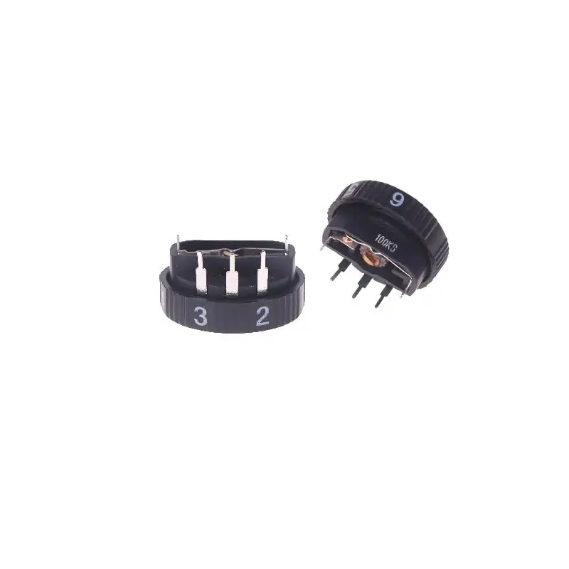 WH 28-T B100K 5-Pin Pulley Potentiometer; 10 Rotations for Belt Switch Decrease