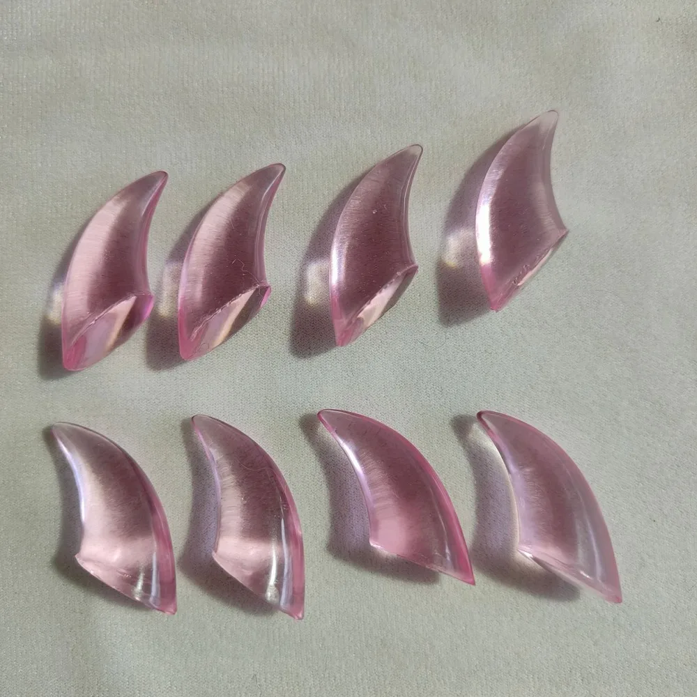 Universal 8 Pcs / Set Dropping Glue Fursuit Claws Nails Resin Animal Nails Cosplay Props Artificial Handmade DIY Accessories