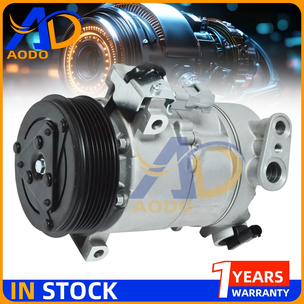 A/C AC Compressor With Clutch For JEEP COMPASS 2.4L 2018-2022 3020411 T168392 68284438AA 68284438AB 168392 141719 7422161 C3524