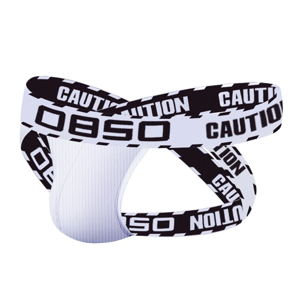 Sexy Cotton Gay Jockstrap Men Underwear Thong Cross Strap Hollow Sissy Panties Breathable Sexy Mens Thongs G-strings Underpants