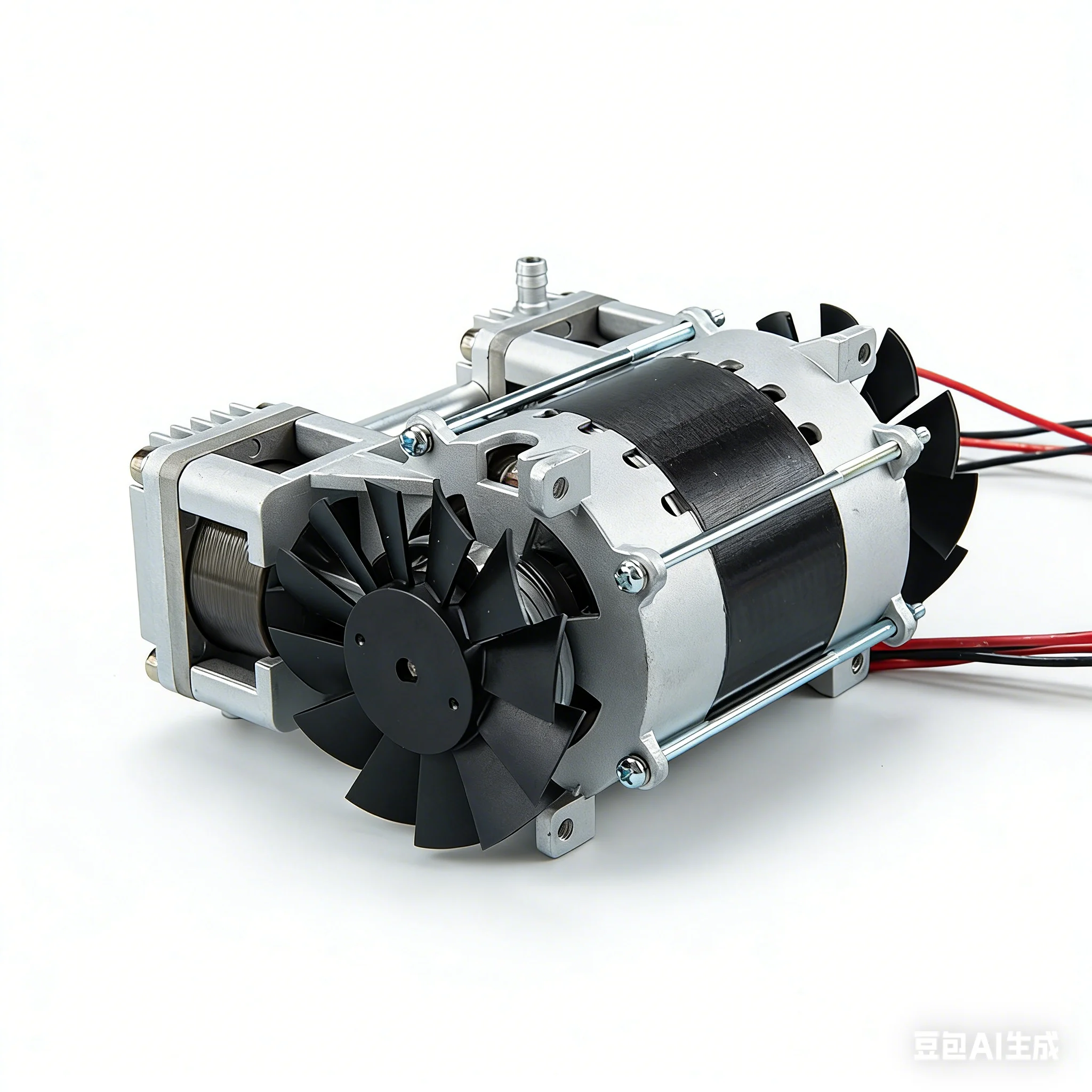 220V 90W 30L/min High Pressure AC Power Supply Oil-Free Stainless Steel Diaphragm Pump Automotive Industry Vacuum Pump