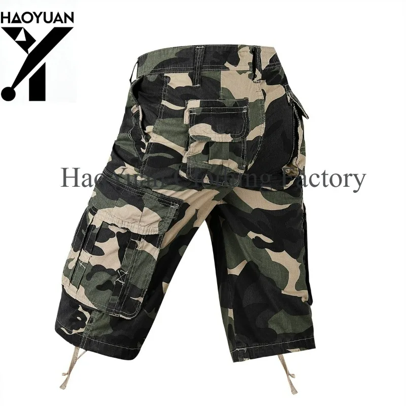 Men's Workwear Shorts with Multiple Pockets Loose Fit for Outdoor Cycling Tourism Camping Training Fitness Men's Sports Shorts