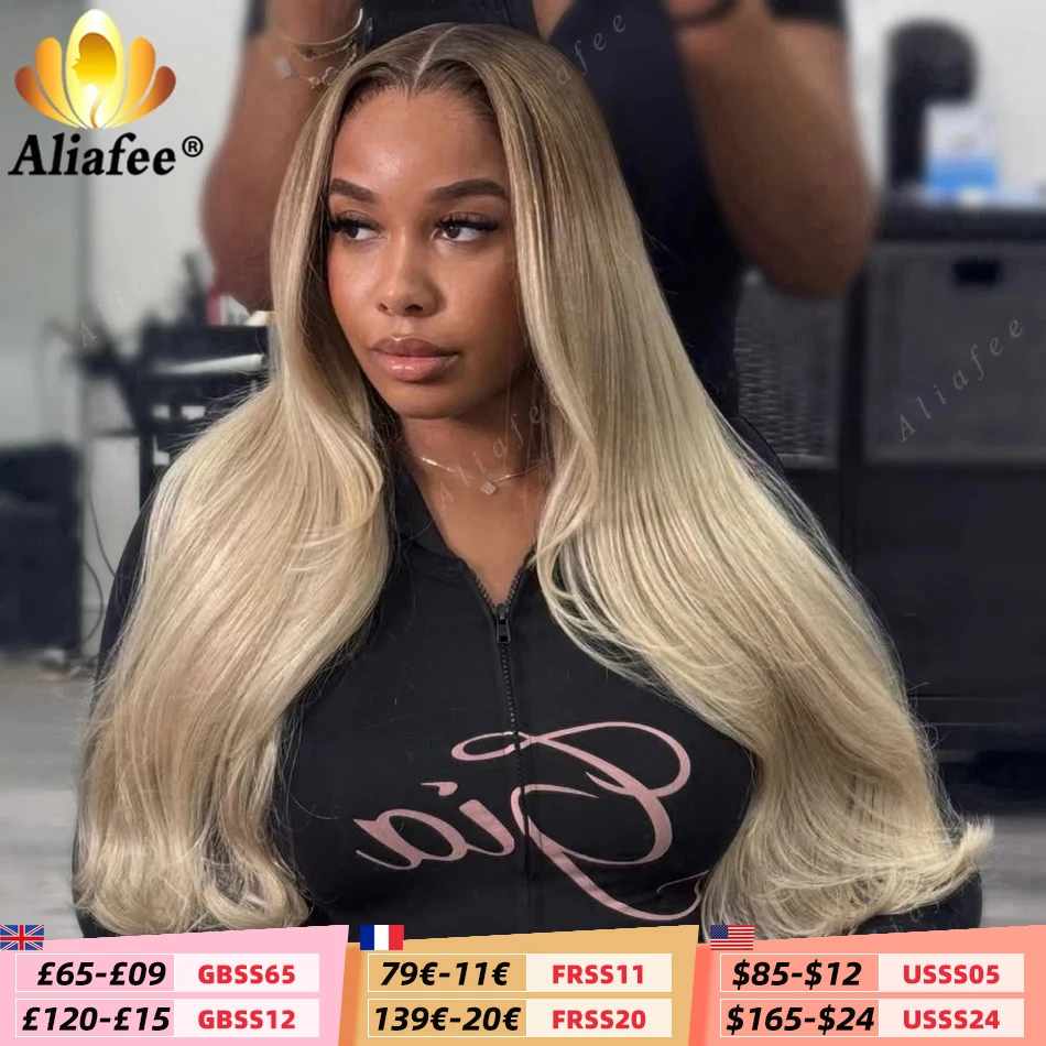 

Dirty Blonde Tone 613 hd Lace Frontal Wig 13x6 Wig Human Hair 200 Density Blonde Human 13X4 Lace Front Wig Ombre Body Wave Wigs