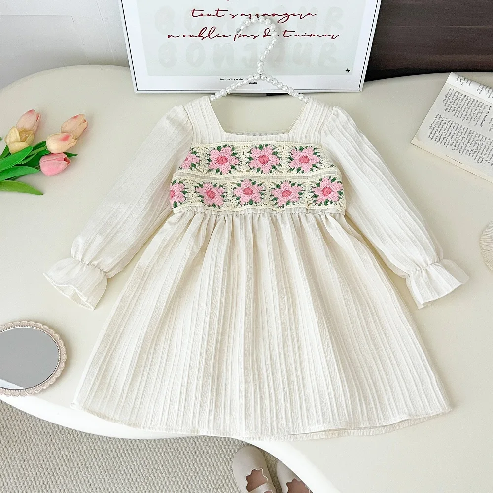 vestidos-infantis-para-meninas-vestido-casual-bordado-com-gola-quadrada-e-manga-comprida-roupas-infantis