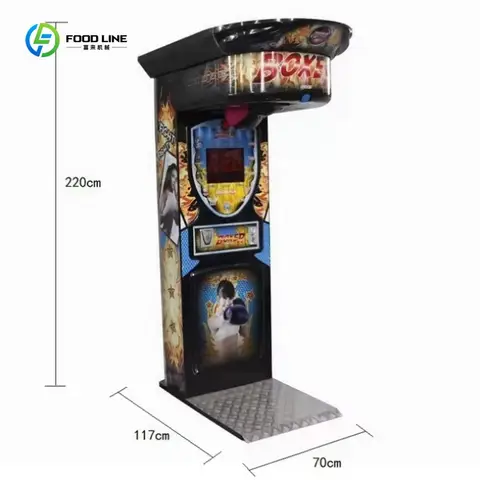 Mini Steel Coin Boxing Arcade Sport Game Machine for Commercial Amusement Center Custom