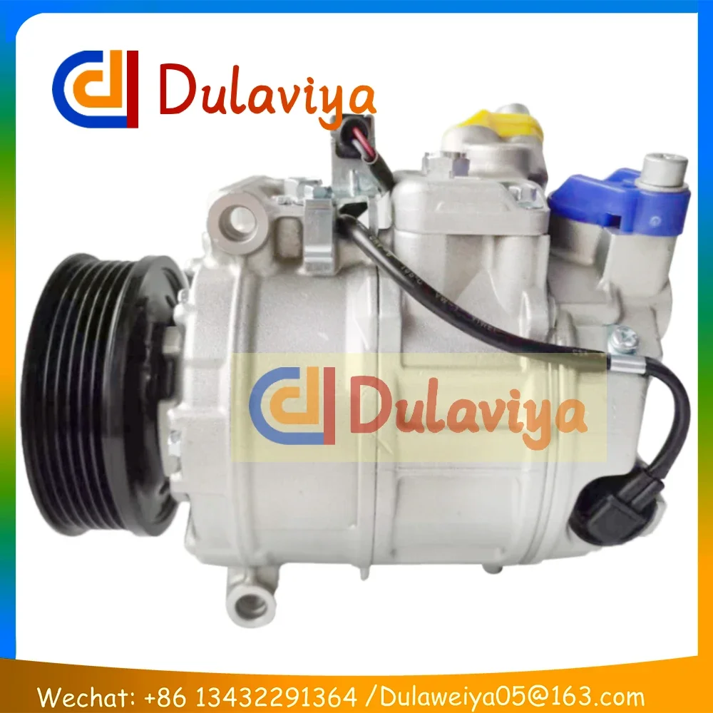 Air Conditioning AC Compressor For VW TRANSPORTER T5 MULTIVAN CARAVELLE AMAROK 7E0820803 7E0820803A 7E0820803D 7E0820803F