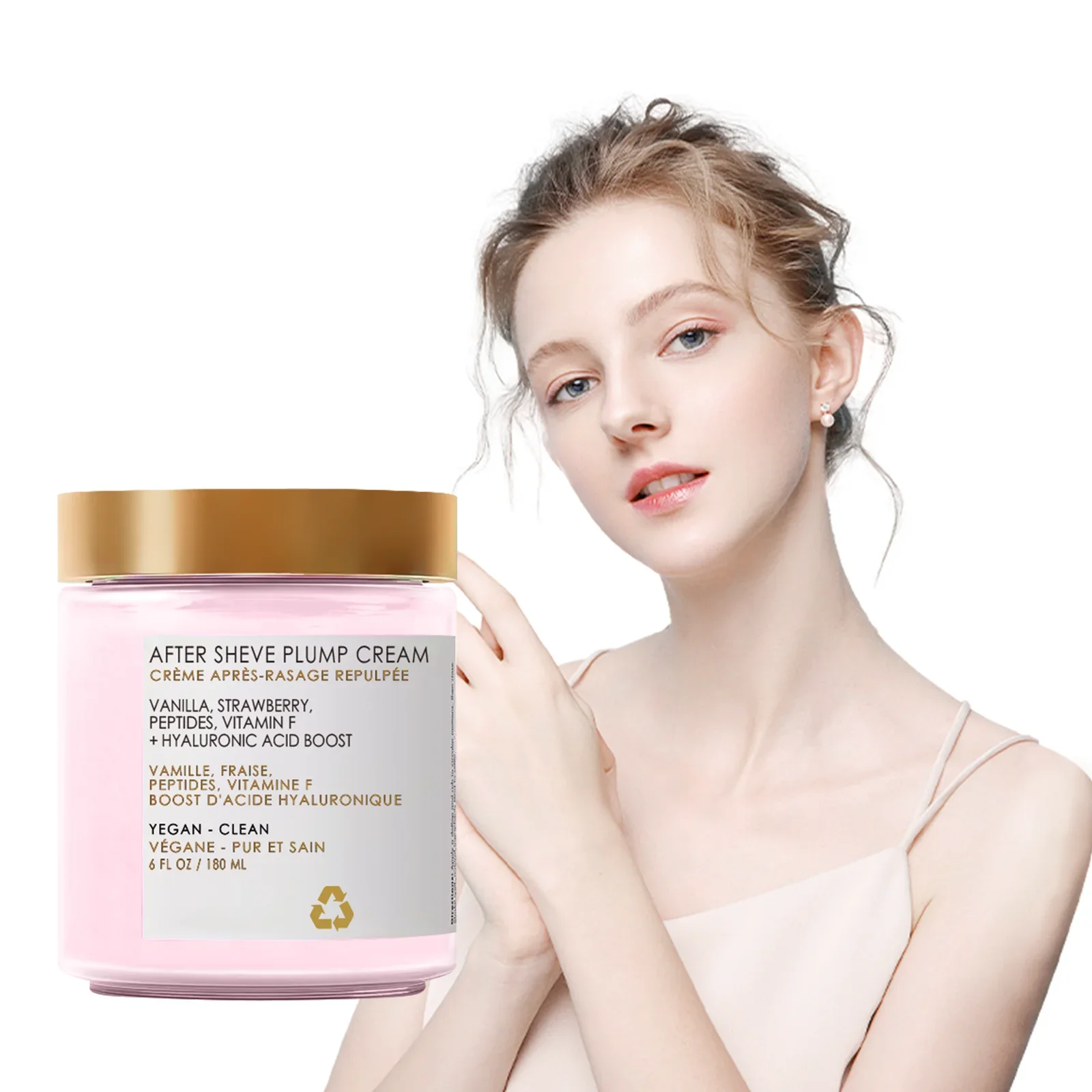 

Крем для бритья для женщин для удаления волос, гладкая кожа, увлажняет, мягкий крем для бритья, настоящий крем после бритья, клубника ﻿