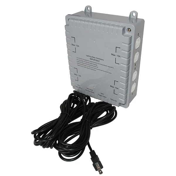 Stable Quality 8000w HID Master Lighting Relay Controller with Trigger Cord