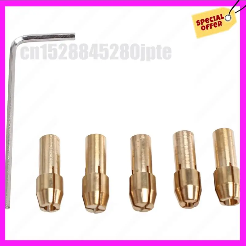 -ABUB 5X Mini Electric Hand Drill Bit Set DC 12V Motor 0.5-3Mm HSS Twist Drill Bit With 25Pcs Chuck Collets