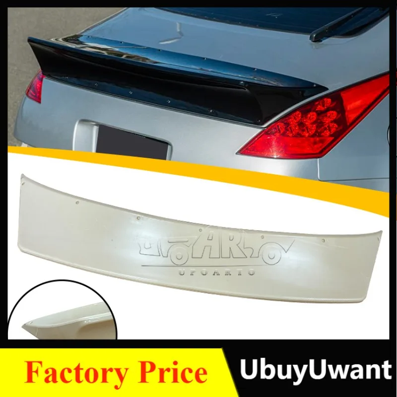 Hot Selling Car Spoilers ABS Ducktail Rear Trunk Spoiler Wing For Nissan 350Z 2003 2004 2005 2006 2007 2008