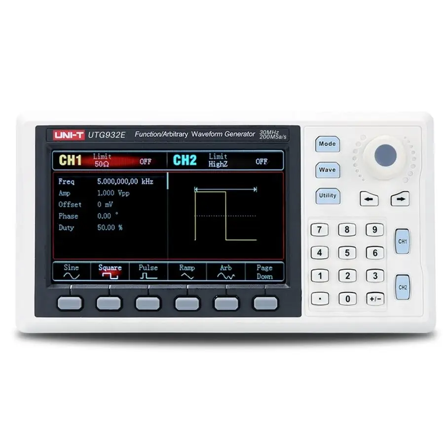 Digital Oscilloscope UNI-T UTG932E 30MHz - 200 MSa/s - 02 Channels