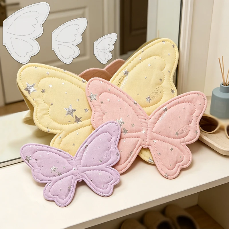 YOMDID 3pcs Wearable Beautiful Butterfly Wing Pattern Quilting Stencils For Multi-Purpose Cutting Tools & Sewing Accessories
