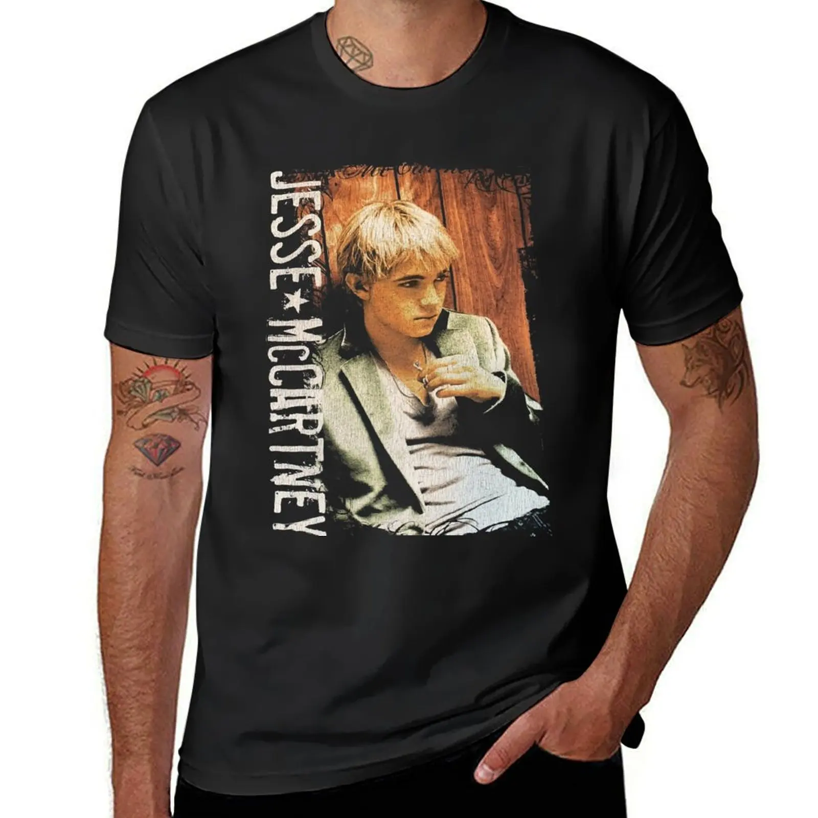 Jesse McCartney Concert T-Shirt new edition aesthetic clothes plus sizes shirts graphic tee men clothings