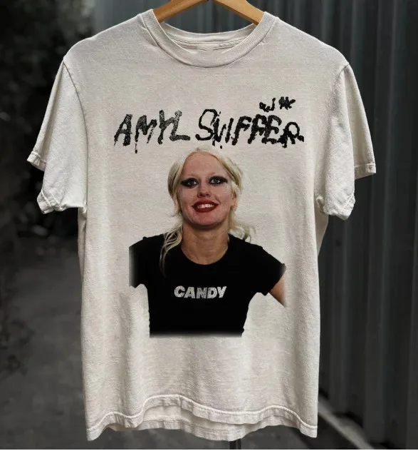 Amyl and The Sniffers Gift For Fan S to 5XL Unisex White T-shirt