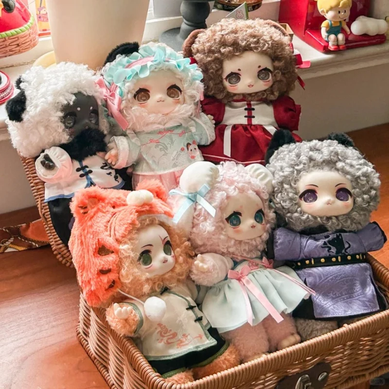 

Nagi Mountains and Rivers Romantic Series Blind Box Nagi Vinyl Plush Doll Mystery Surprise Box Plush Pendant Action Figure Toys