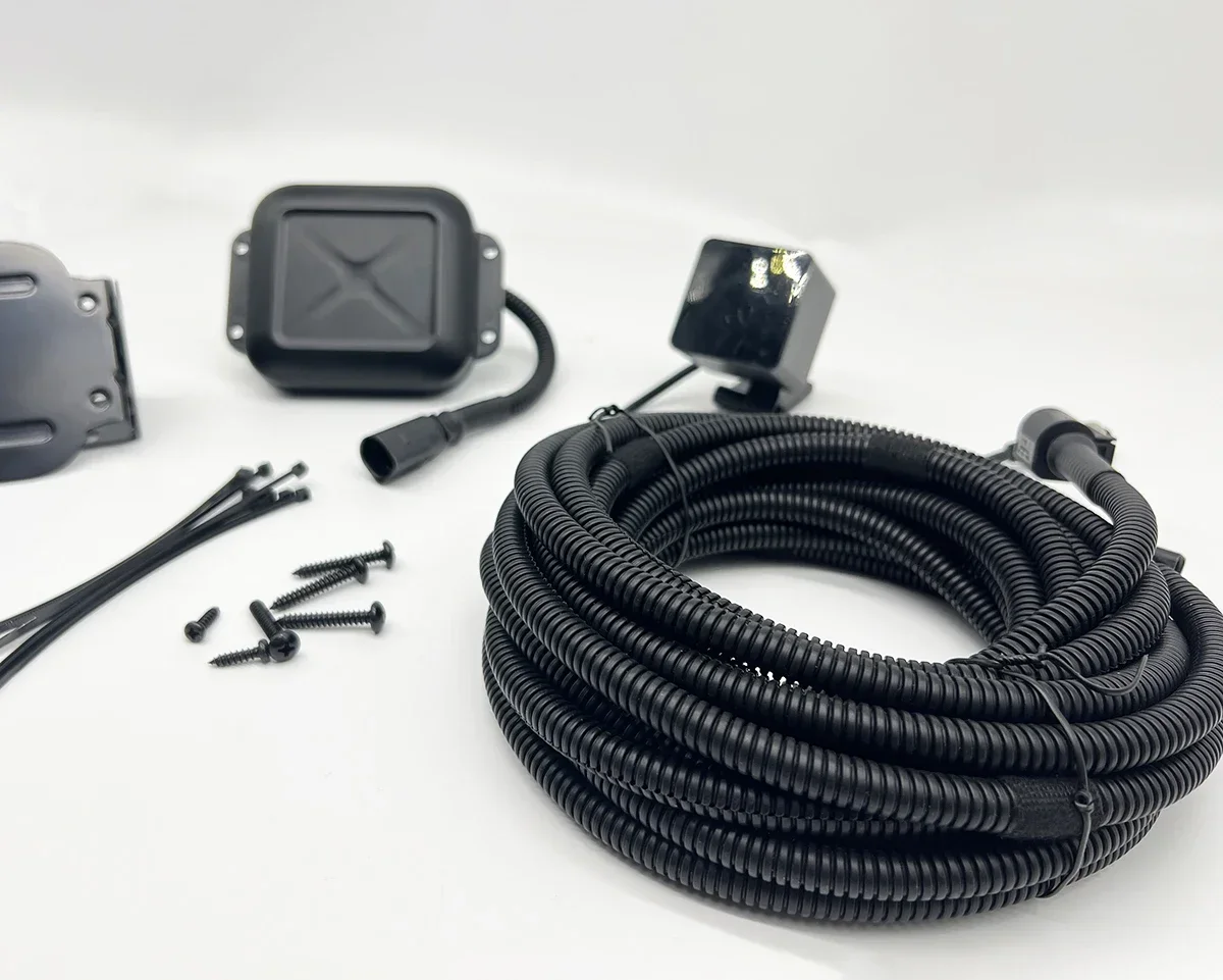 

Factory forklift safety solutions pedestrian vehicle obstacle radar detection anti collision systems forklift safety devices