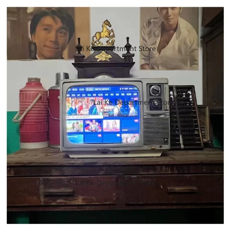 

Retro Nostalgic Second-hand Playable Decoration Prop Antique Stylized Ornament for 70s 80s 90s Old-Style Theme