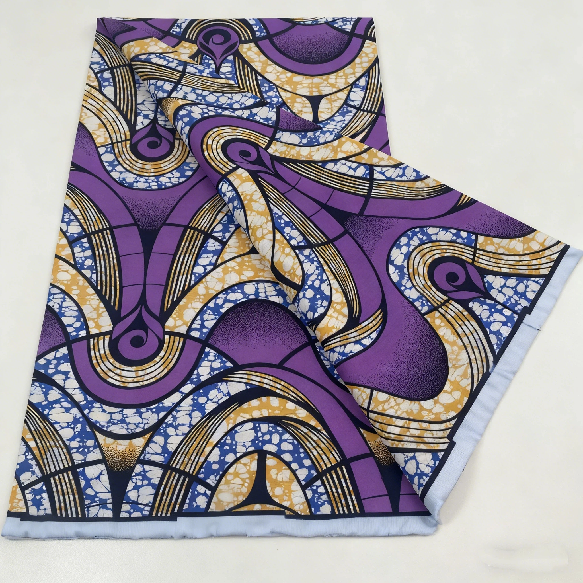 

Новые стили, настоящая супер гарантированная ткань с восковым принтом, голландское платье Hollandais Pagne Africa, 100% хлопок, 6 ярдов для ткани сумки