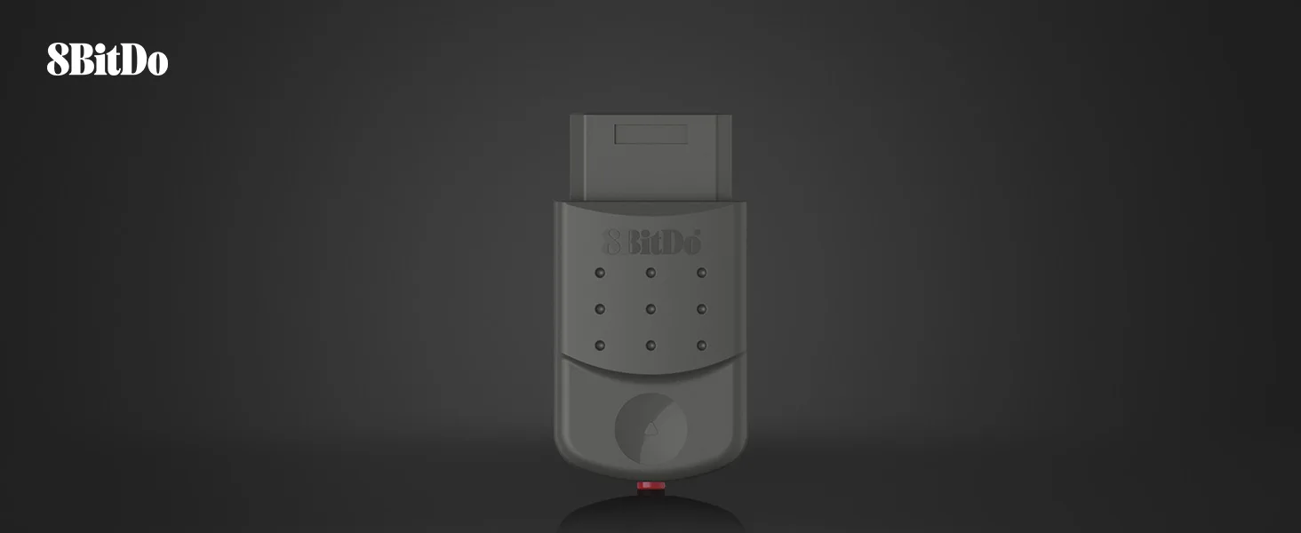 8BitDo Retro-Empfänger-Adapter für Saturn, Windows 11/ 12, kompatibel mit Xbox Series, Xbox One, Switch Pro, PS5, PS4-Controller – Detail 1