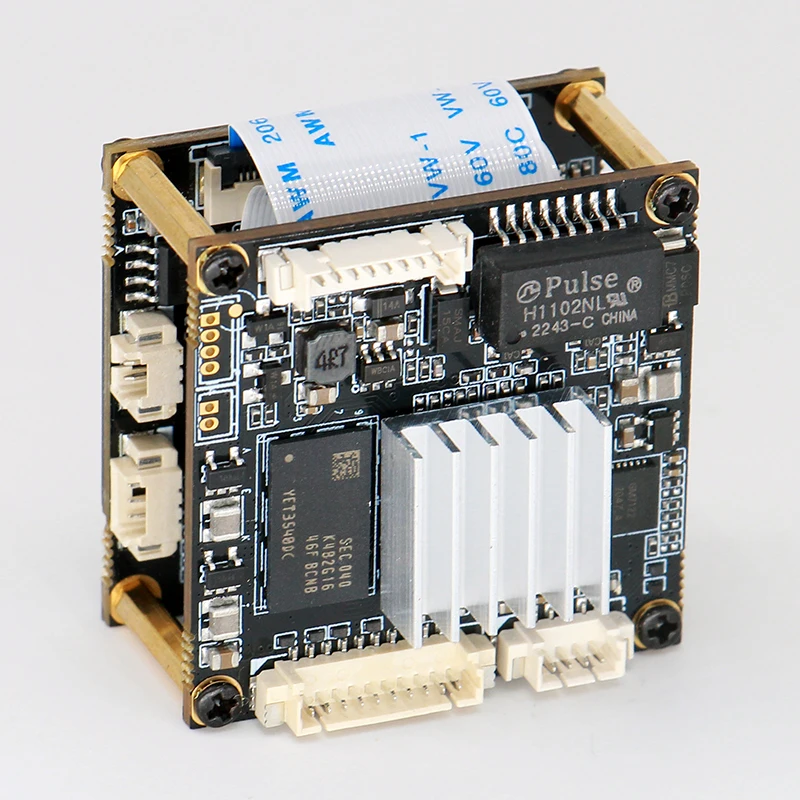 Super Starlight 4MP IMX347 GK7605V100 IP Camera Module Extreme Low Light Custom Development SDK CCTV Camera PCB Board SIP-K347G6
