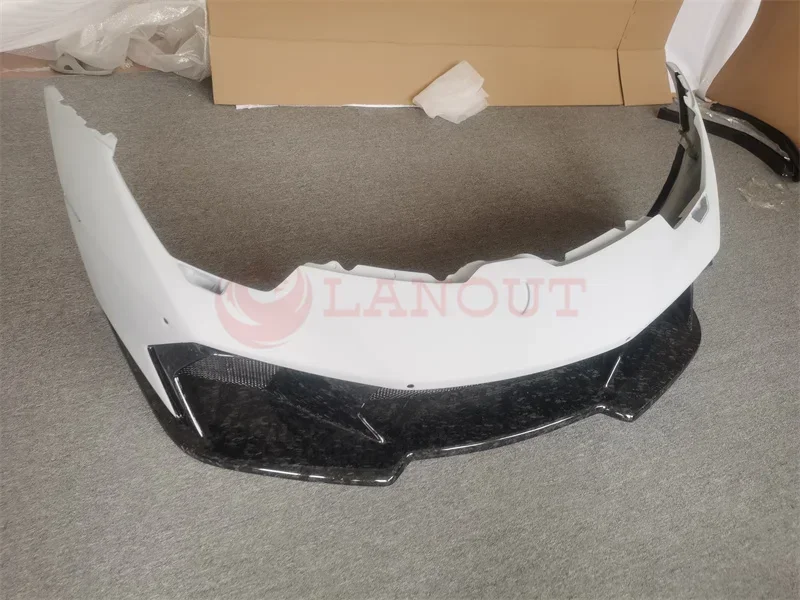 

LANOUT VORS Style Carbon Fiber Front Bumper For Lambor Huracan LP610 LP580 EVO