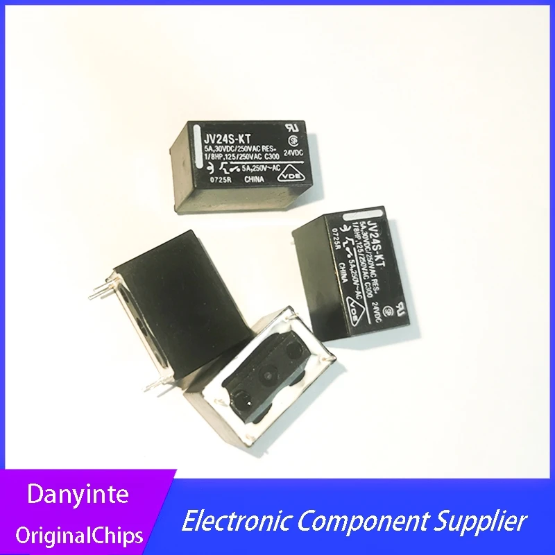 

10 шт./партия, реле мощности, 5A30VDC/250VAC 24VDC