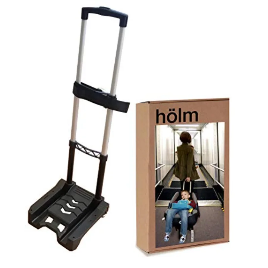 Holm Airport Car Seat Stroller Travel Cart and Child Transporter - A Carseat Roller for Traveling. Foldable storable and stowab
