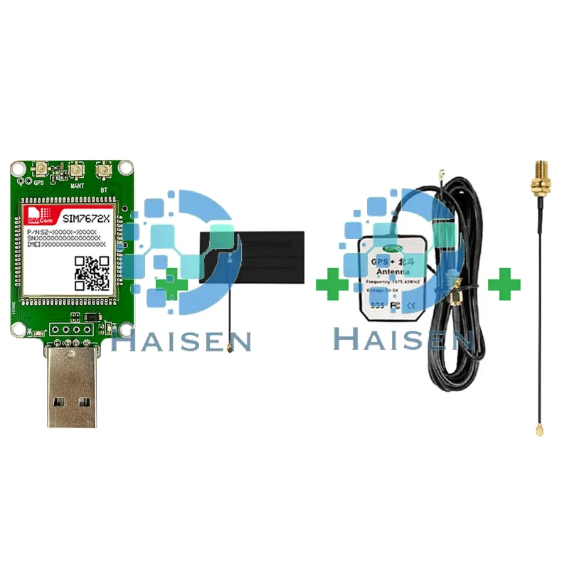 HAISEN SIMCOM SIM7672NA-MNGV USB Dongle SIM7672NA Dongle SIM7672NA SIM7672NA-MNGV Core Board LTE CAT1+GPS+Qualcomm chip SIM7672