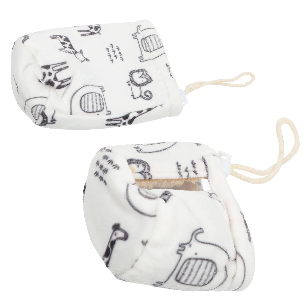 2 Pcs Baby Bottle Anti Drop Cover Bag Sleeve Decoration Supply Adorable Nursing Case Ornament Milk