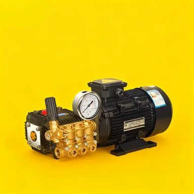 High Pressure Plunger Pump 15L/min for Water Jetting, Cleaning & Fog Systems Industrial Grade