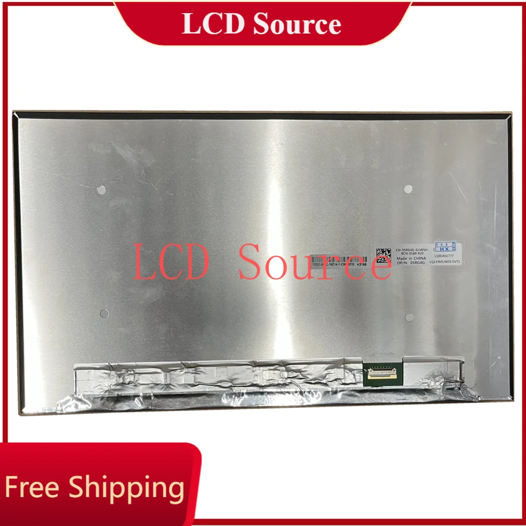 

LQ133M1JW33 DVT2 LQ0DASC777 13.3Inch 1920*1080 DP/N:05RG4G Laptop LCD Screen