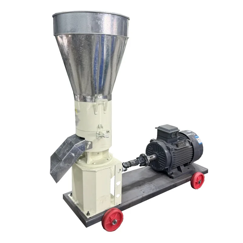 Farm feed pellet production line, corn straw crushing and mixing granulator