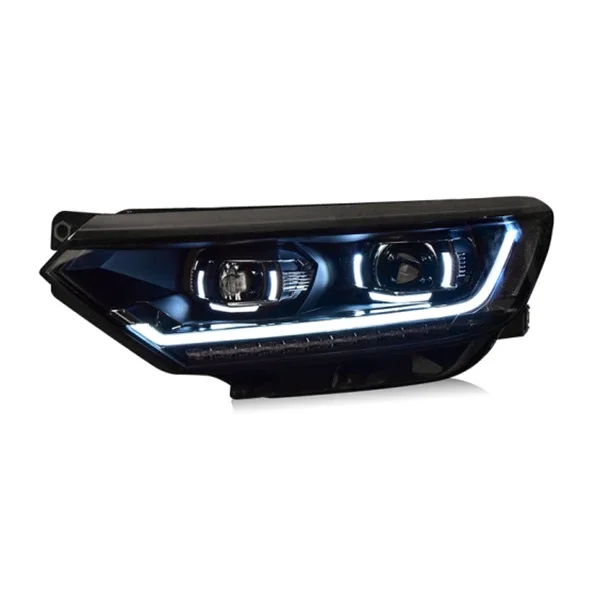 2017-2018 dla VW Passat B8 LED reflektor Magotan DRL ukryty lampa czołowa anioł oko akcesoria do wiązki Bi Xenon