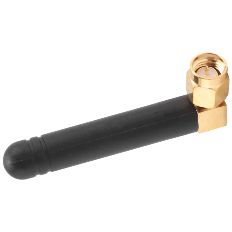 M07K-1Pc 2.4Ghz Antenna 3.5Dbi WIFI Aerial Bluetooth Zigbee Module SMA Male Right Angle Wholesale Price Modem External Antenna