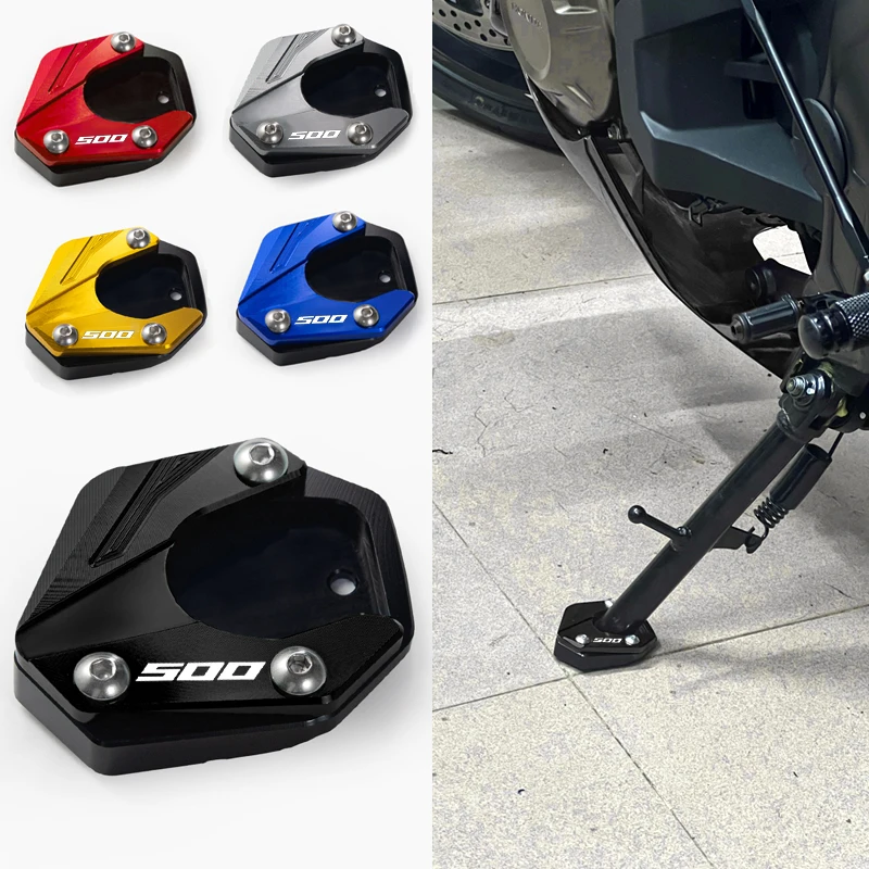 For Honda CB500X CB 500 X CB 5000X Foot Side Bracket Pad Bracket Expander Brace Extension and Tire Valve Cover Accessories