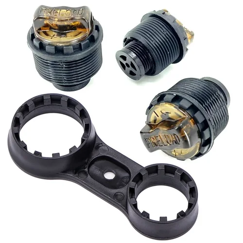 Bicicleta de Montaña XCT XCM XCR horquilla delantera Precarga Dial Adjustr perilla de ajuste de amortiguación 28mm 30mm 32mm tubo de horquilla de estañón