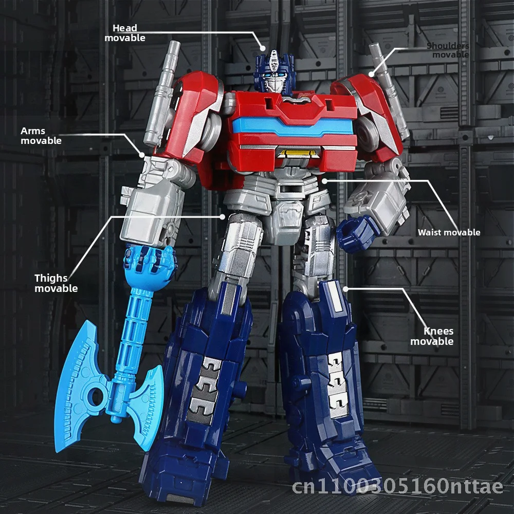

Commander Optimus Prime Transforming Robot Toy Car King Kong Pillar Movie Version Plastic Power Control Gift for Children