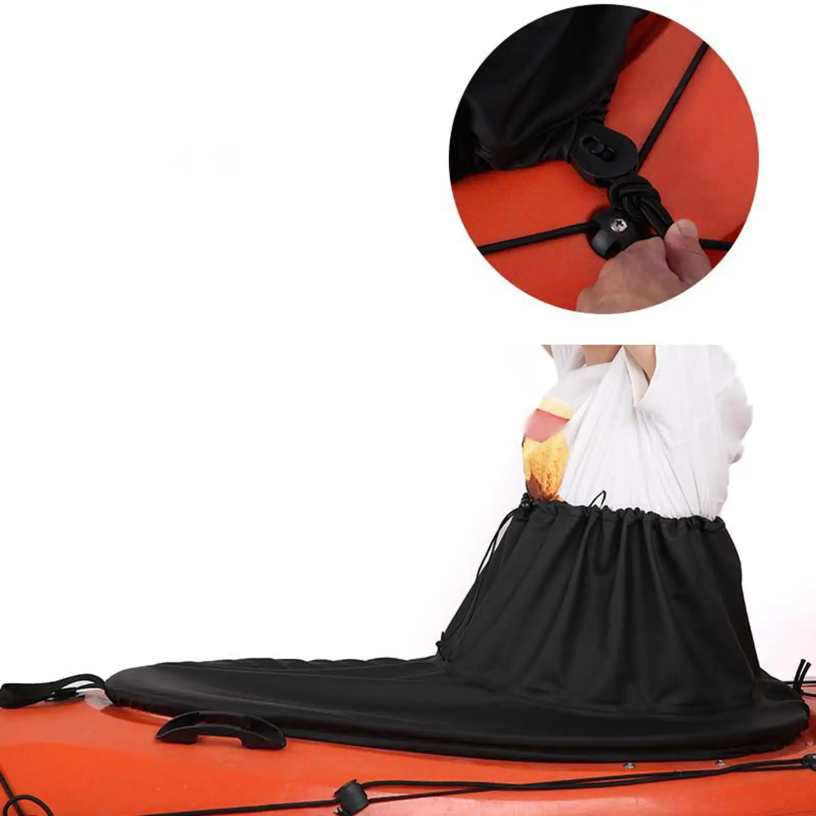 

Kayak Spray Skirt Splash Deck Sprayskirt Cockpit for Boating Kayaking Marine