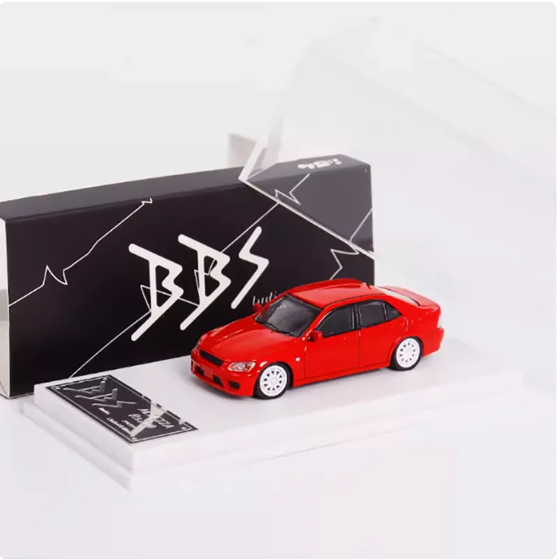 Diecast Original 1:64 Scale Toyota Altezza RS200 Simulation Alloy Car Model Static Display Collectible Toy Gift Souvenir