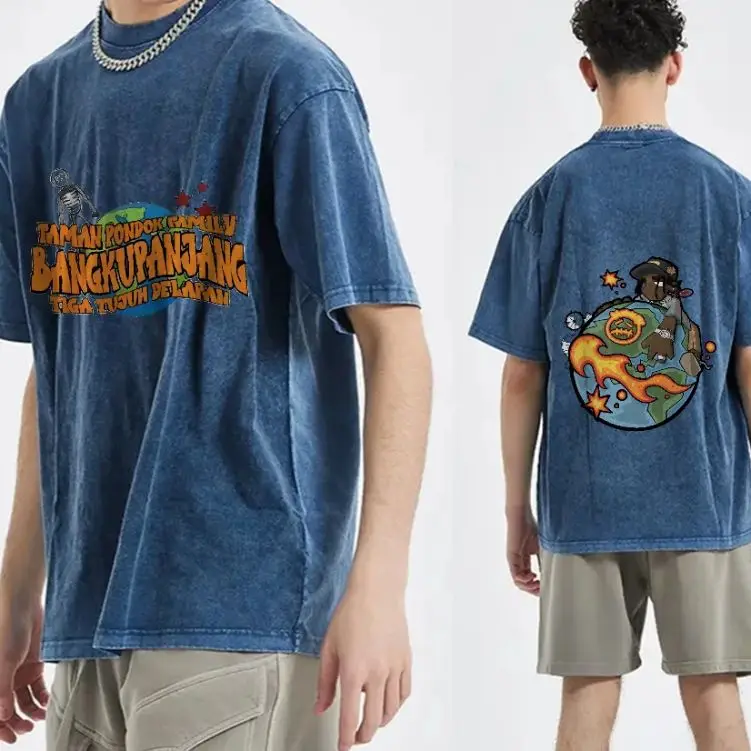 

Eco Soft Washed Custom Unisex Vintage Feel Relaxed Fit Sustainable Cool Short Sleeve T-Shirt Design Yours