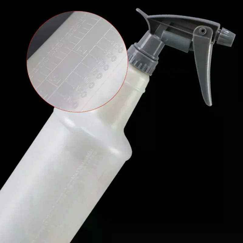 800ML Portable Spray Bottle Refillable PE/Plastic Empty Container Atomizer Adjustable Nozzle For Car Garden Irrigation