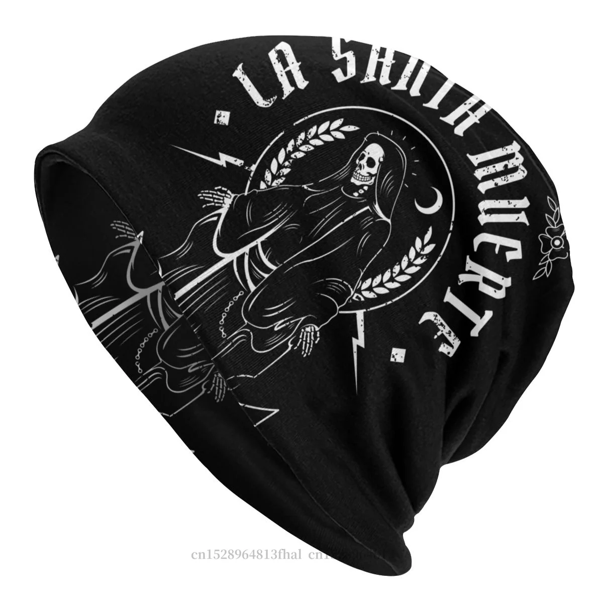 Sons Of Anarchy TV Outdoor Hats La Santa Muerte Thin Hat Bonnet Hipster Skullies Beanies Caps Men Women\'s Earmuffs