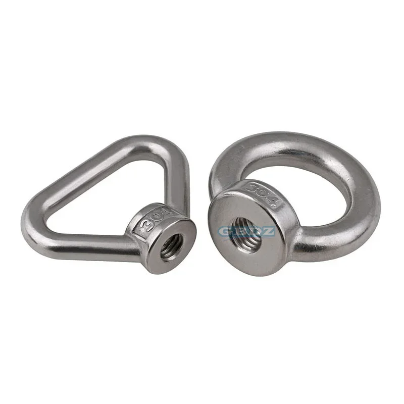 Dado ad anello di sollevamento in acciaio inossidabile 304 di vendita caldo M3-M24 con specifiche multiple adatto per macchinari/navigazioni/construzioni